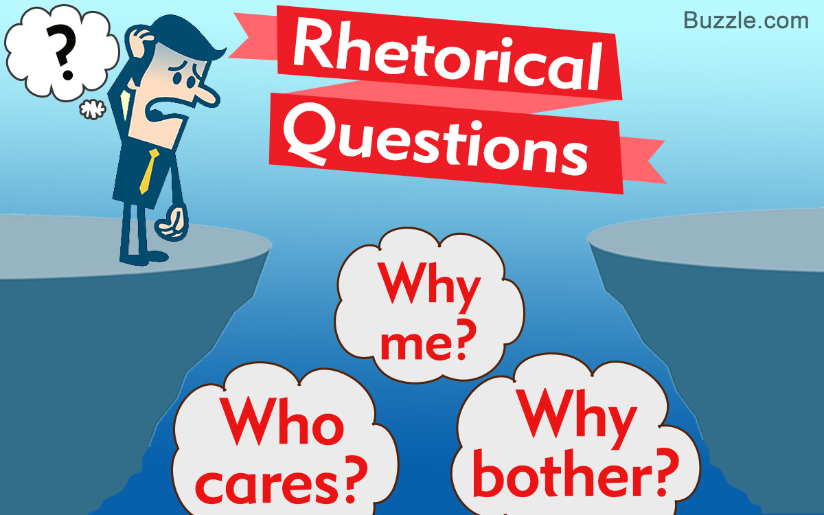 how to make a rhetorical question